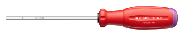 Innensechskant-Schraubenzieher PB 38205 SwissGrip Evo Gr. 5 140 mm
